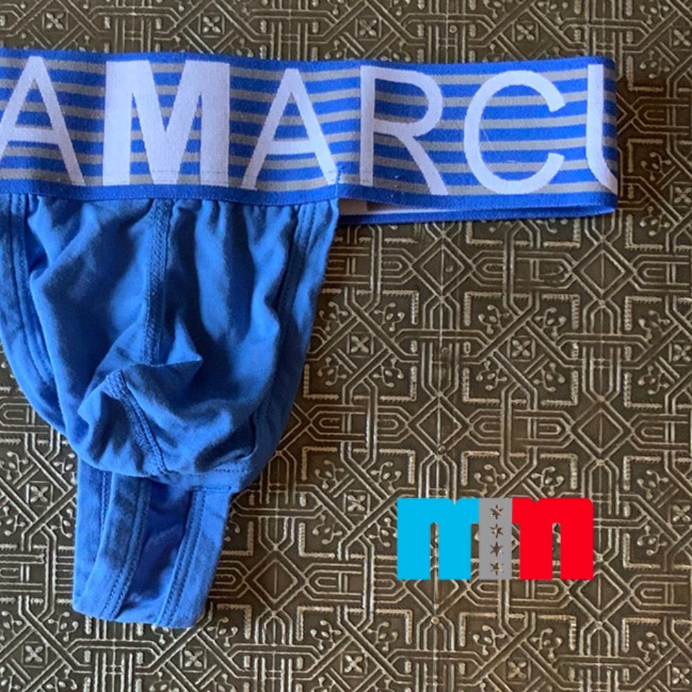 MARCUSE BRIGHTEN BLUE THONG (SMALL)